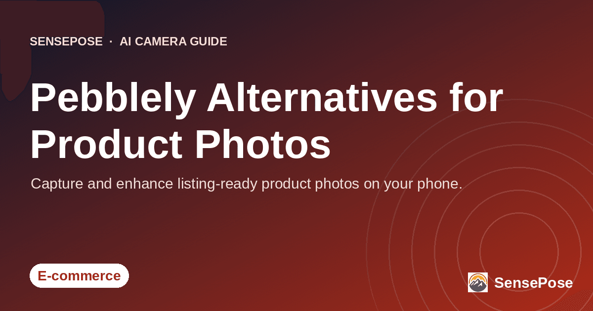 Product photo shot and enhanced on an Android phone