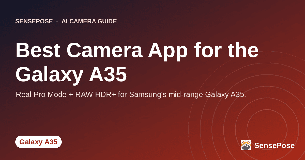 Samsung Galaxy A35 with improved camera output