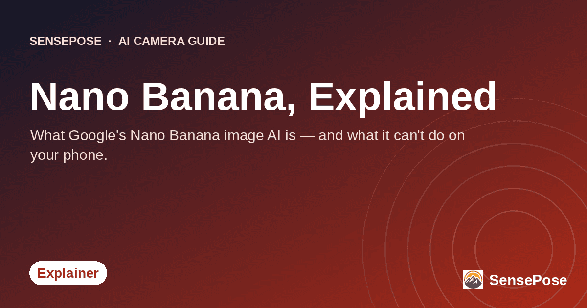 Illustration of AI photo editing on an Android phone