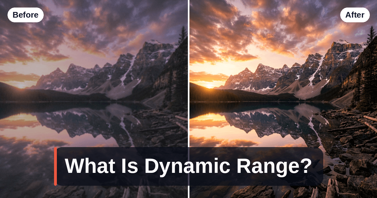 Dynamic range explained — a bright sky and a shaded subject in one frame